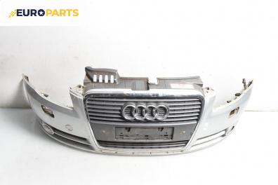 Предна броня за Audi A4 Avant B7 (11.2004 - 06.2008), комби, позиция: предна