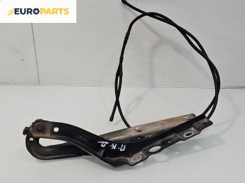 Панта преден капак за Peugeot 407 Sedan (02.2004 - 12.2011), 4+1 вр., седан, позиция: дясна