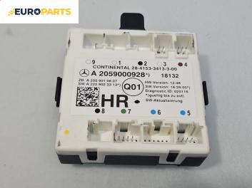 Модул врата за Mercedes-Benz C-Class Sedan (W205) (07.2013 - ...), № A2059000928