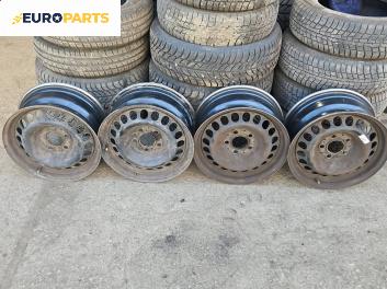 Стоманени джанти за Mercedes-Benz E-Class Estate (S210) (06.1996 - 03.2003) 15 цола, ширина 6.5, ET 37 (Цената е за комплекта)