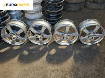 Алуминиеви джанти за Opel Vectra B Sedan (09.1995 - 04.2002) 15 цола, ширина 6.5, ET 88 (Цената е за комплекта)