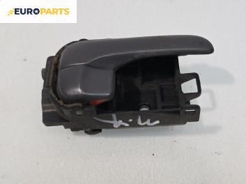 Вътрешна дръжка за Nissan Primera Sedan II (06.1996 - 12.2001), 4+1 вр., седан, позиция: предна, лява