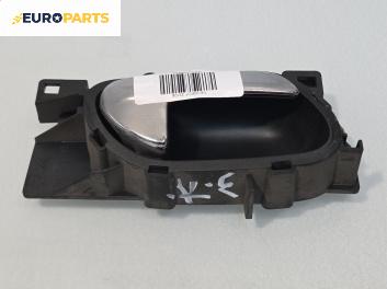 Вътрешна дръжка за Peugeot 407 Sedan (02.2004 - 12.2011), 4+1 вр., седан, позиция: задна, дясна