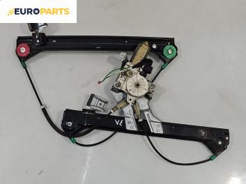Механизъм ел. стъкло за Saab 9-3 Sedan (09.2002 - 02.2015), 4+1 вр., седан, позиция: задна, лява
