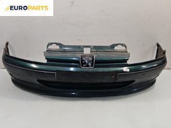 Предна броня за Peugeot 406 Sedan (08.1995 - 01.2005), седан, позиция: предна