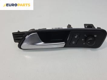 Вътрешна дръжка за Volkswagen Touran Minivan I (02.2003 - 05.2010), 4+1 вр., миниван, позиция: предна, лява