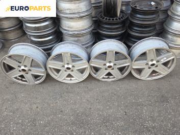 Алуминиеви джанти за Jeep Compass SUV I (08.2006 - 01.2016) 17 цола, ширина 6.5 (Цената е за комплекта)