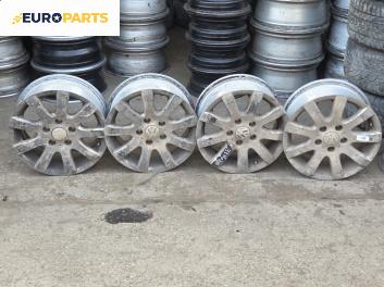 Алуминиеви джанти за Volkswagen Golf Plus (01.2005 - 12.2013) 15 цола, ширина 6.5 (Цената е за комплекта)