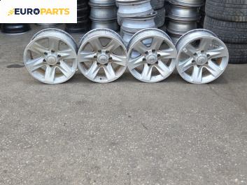 Алуминиеви джанти за Nissan Pathfinder II SUV (09.1995 - 07.2005) 17 цола, ширина 8J (Цената е за комплекта)