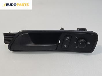 Вътрешна дръжка за Volkswagen Caddy III (03.2004 - 05.2015), 2+1 вр., товарен, позиция: предна, лява