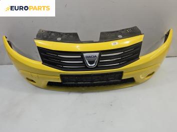 Предна броня за Dacia Sandero Hatchback I (06.2008 - 12.2012), хечбек, позиция: предна