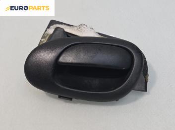 Вътрешна дръжка за Peugeot 206 Hatchback (08.1998 - 12.2012), 4+1 вр., хечбек, позиция: предна, дясна