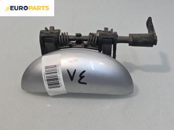 Външна дръжка за Peugeot 206 Hatchback (08.1998 - 12.2012), 4+1 вр., хечбек, позиция: задна, лява
