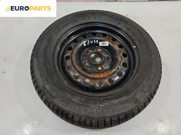 Резервна гума за Nissan Almera TINO (12.1998 - 02.2006) 15 цола, ширина 6 J, ET 5 (Цената е за 1 бр.)