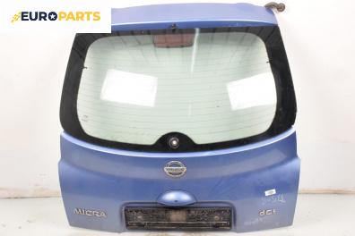 Заден капак за Nissan Micra III Hatchback (01.2003 - 06.2010), 4+1 вр., хечбек, позиция: задна