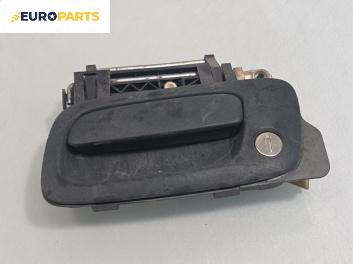 Външна дръжка за Opel Zafira A Minivan (04.1999 - 06.2005), 4+1 вр., миниван, позиция: предна, лява