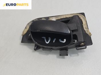 Вътрешна дръжка за Peugeot 206 Hatchback (08.1998 - 12.2012), 4+1 вр., хечбек, позиция: предна, дясна