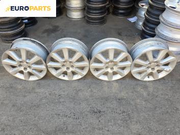 Алуминиеви джанти за Toyota Avensis II Sedan (04.2003 - 11.2008) 16 цола, ширина 6.5 (Цената е за комплекта)