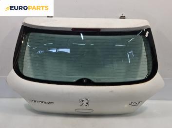 Заден капак за Peugeot 307 Hatchback (08.2000 - 12.2012), 2+1 вр., хечбек, позиция: задна
