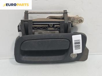 Външна дръжка за Opel Zafira A Minivan (04.1999 - 06.2005), 4+1 вр., миниван, позиция: предна, лява