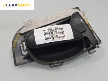 Вътрешна дръжка за Peugeot 206 Hatchback (08.1998 - 12.2012), 2+1 вр., хечбек, позиция: предна, лява