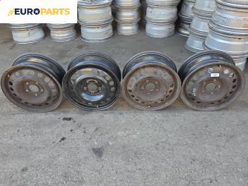 Стоманени джанти за Opel Vectra B Sedan (09.1995 - 04.2002) 15 цола, ширина 6 (Цената е за комплекта)