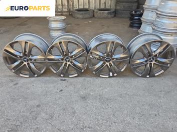 Алуминиеви джанти за Mercedes-Benz E-Class Sedan (W212) (01.2009 - 12.2016) 17 цола, ширина 8, ET 48 (Цената е за комплекта)