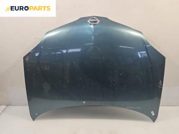 Преден капак за Nissan Primera Sedan III (01.2002 - 06.2007), 4+1 вр., седан, позиция: предна
