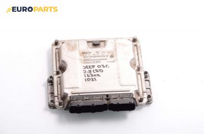 Компютър двигател за Jeep Cherokee SUV III (09.2001 - 01.2008) 2.8 CRD 4x4, 163 к.с., № Bosch 0 281 011 063