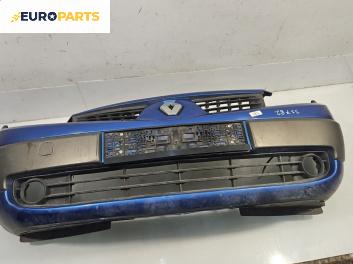 Предна броня за Renault Scenic II Minivan (06.2003 - 07.2010), миниван, позиция: предна