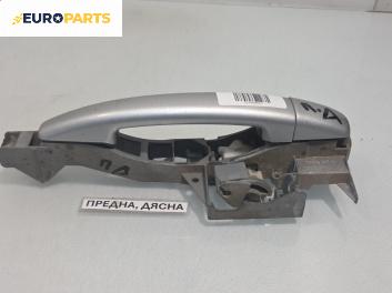 Външна дръжка за Peugeot 5008 Minivan (06.2009 - 03.2017), позиция: предна, дясна