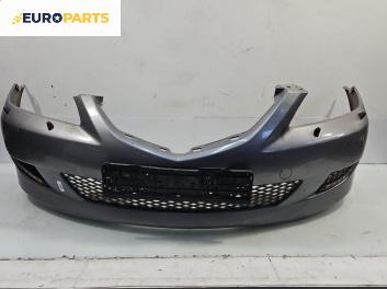 Предна броня за Mazda 6 Station Wagon I (08.2002 - 12.2007), позиция: предна