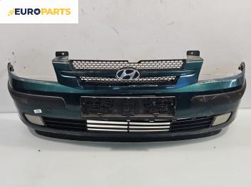 Предна броня за Hyundai Getz Hatchback (08.2002 - ...), позиция: предна