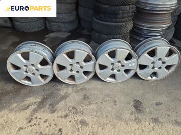 Алуминиеви джанти за Opel Astra G Coupe (03.2000 - 05.2005) 15 цола, ширина 6 (Цената е за комплекта)