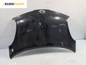 Преден капак за Nissan Micra III Hatchback (01.2003 - 06.2010), 2+1 вр., хечбек, позиция: предна