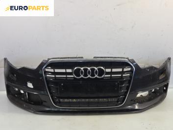 Предна броня за Audi A6 Avant C7 (05.2011 - 09.2018), позиция: предна