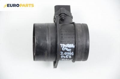 Дебитомер за Volkswagen Touran Minivan (02.2003 - 05.2010) 2.0 TDI, 136 к.с., № Bosch 0 281 002 461