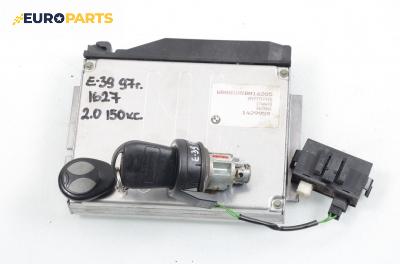 Компютър с контактен ключ и имобилайзер за BMW 5 Series E39 Sedan (11.1995 - 06.2003) 520 i, 150 к.с., № 1429959