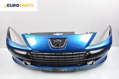 Предна броня за Peugeot 307 Break (03.2002 - 12.2009), комби, позиция: предна