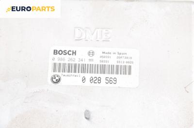 Компютър двигател за BMW 3 Series E36 Sedan (09.1990 - 02.1998) 318 i, 113 к.с., № Bosch 0 986 262 341