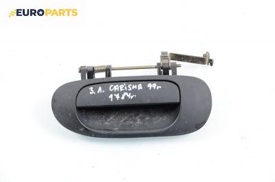 Външна дръжка за Mitsubishi Carisma Hatchback (07.1995 - 06.2006), 4+1 вр., хечбек, позиция: задна, лява