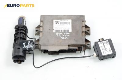 Компютър с контактен ключ и имобилайзер за Fiat Palio Weekend (04.1996 - 04.2012) 1.2 (178DX.G1A), 73 к.с., № MAGNETI MARELLI IAW 18F.B4/070P_0F