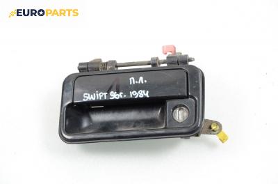 Външна дръжка за Suzuki Swift II Hatchback (03.1989 - 12.2005), 4+1 вр., хечбек, позиция: предна, лява