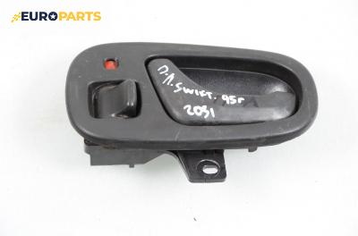 Вътрешна дръжка за Suzuki Swift II Hatchback (03.1989 - 12.2005), 4+1 вр., хечбек, позиция: предна, лява