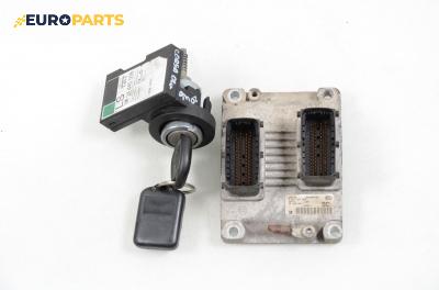 Компютър с контактен ключ и имобилайзер за Opel Corsa C Hatchback (09.2000 - 12.2009) 1.0, 58 к.с., № 0 261 207 960