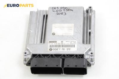 Компютър двигател за BMW 7 Series E65 (11.2001 - 12.2009) 740 d, 258 к.с., № Bosch 0 281 010 899