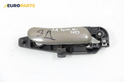 Вътрешна дръжка за Fiat Stilo Hatchback (10.2001 - 11.2010), 4+1 вр., хечбек, позиция: задна, дясна