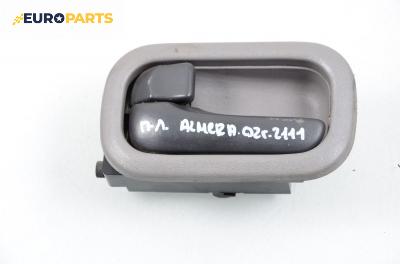 Вътрешна дръжка за Nissan Almera II Hatchback (01.2000 - 12.2006), 4+1 вр., хечбек, позиция: предна, лява