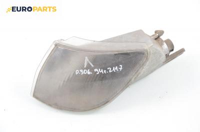 Мигач за Peugeot 306 Hatchback (01.1993 - 10.2003), хечбек, позиция: лява