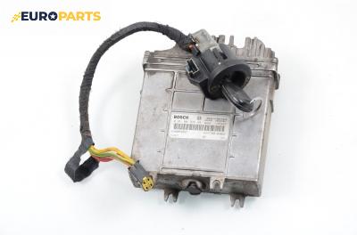 Компютър с контактен ключ за Renault Clio II Hatchback (09.1998 - 09.2005) 1.9 dTi (B/CB0U), 80 к.с., № Bosch 0 281 001 878
